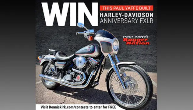 Dennis Kirk 1993 Anniversary Edition Harley-Davidson Giveaway