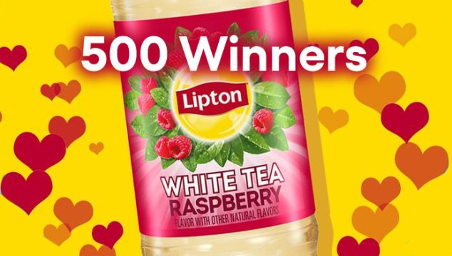 Lipton's fan-favorite White Tea Raspberry flavor is back! In honor of its return, Lipton is giving away 500 a White Tea Raspberry gift boxes. White tea flirts with alluring notes of raspberry fruits. Tea leaves and raspberry are carefully selected and dried to give a wonderfully delightful and delicate taste of pure joy!