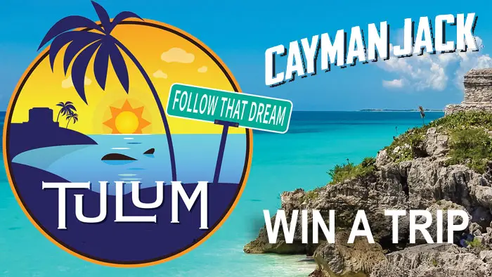 Cayman Jack Getaway Vacation to Tulum, Mexico Sweepstakes