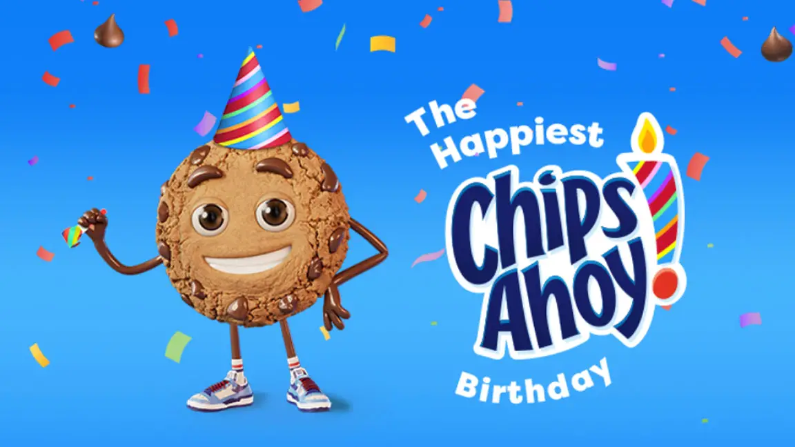 You're invited! It's Chip Ahoy's big birthday party and we're celebrating with YOU! Simply enter now for a chance to WIN a dream getaway boat party grand prize experience for you and your friends in Miami! Or you could WIN a Happiest Party Kit, created with Vandy The Pink!