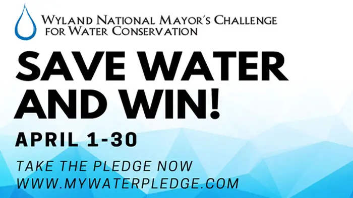 The Annual Wyland Water Pledge promotion is back and bigger than ever. Take the “My Water Pledge” and making at least one commitment on behalf of your city to reduce your environmental impact for your can to win thousands of dollars in FREE utility payments.