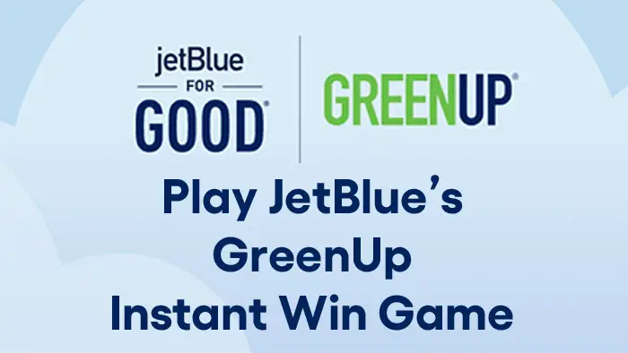 Help JetBlue GreenUp and you could win Mint flights for 2! It’s Earth Month, and JetBlue for Good is turning up the green with a chance to win one of 20+ travel prizes while partnering with EARTHDAY.ORG to GreenUp our communities.