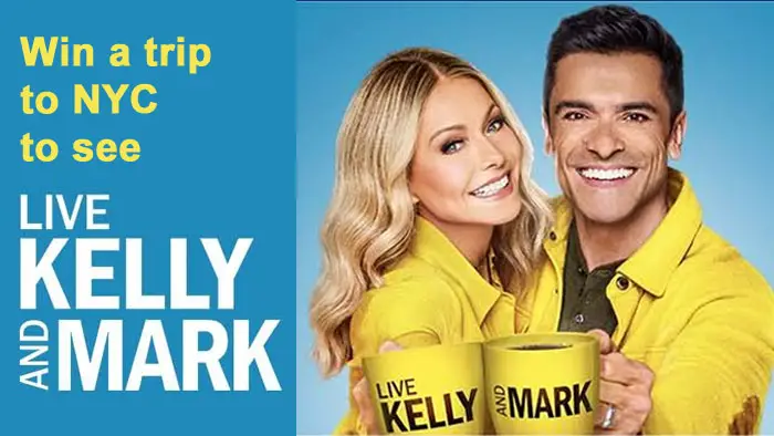 Win a Trip to NYC to Attend Kelly and Mark's LIVE Taping