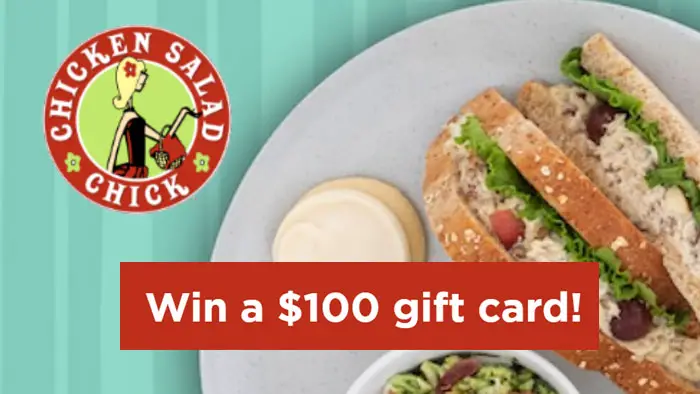 Chicken Salad Chick Gift Card Giveaway