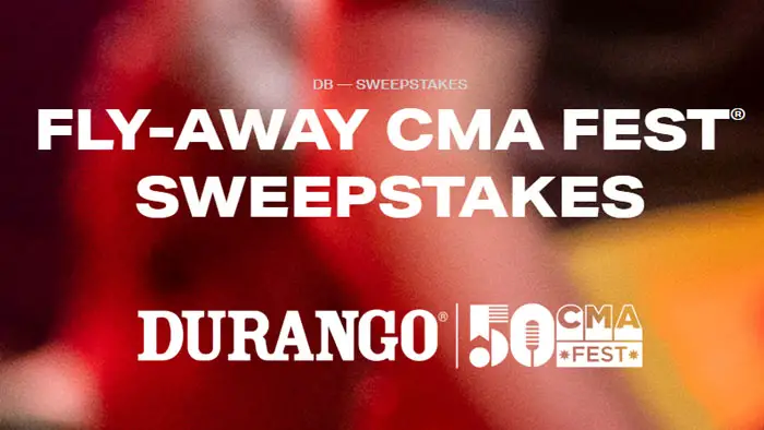 Durango Boots Fly-Away CMA Fest Sweepstakes