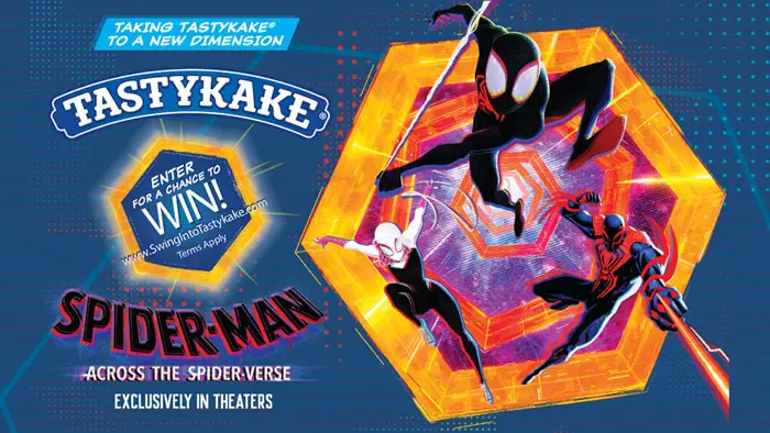 Enter for your chance to win Free Fandango codes plus $1,000 cash and SpiderMan: Across the Spider-Verse swag when you enter the Swing into Tastykake Sweepstakes. Enter daily. Weekly winners.