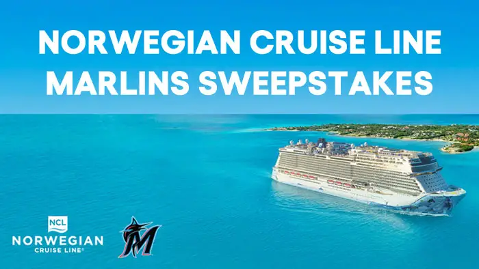 Enter for your chance to win $1,000 Norwegian Cruise onboard credit and two tickets to a Marlins home game. You’ll also have a chance to win a 7-day cruise for two with Norwegian at the end of the season. Good luck!