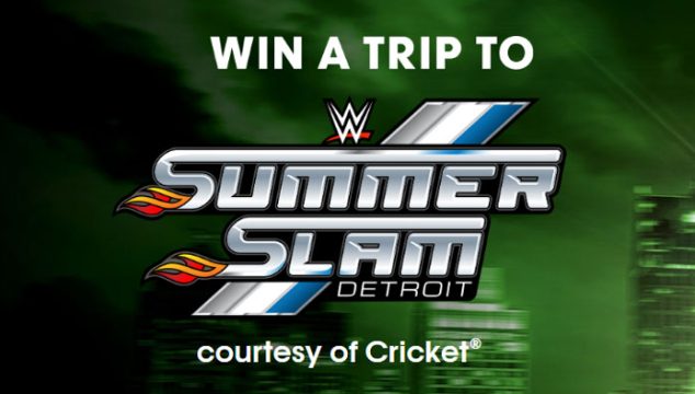 Enter for your chance to win a trip for two to WWE Summerslam this August from Cricket Wireless. SummerSlam is a pro wrestling pay-per-view and livestreaming event. Dubbed "The Biggest Party of the Summer", it is considered WWE's second biggest event of the year behind their flagship event, WrestleMania.