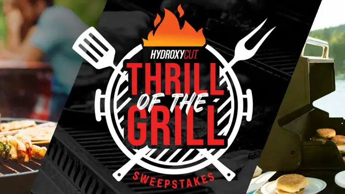 Come find the "Thrill of the Grill" this summer with a special sweepstakes, presented by Hydroxycut. First prize will receive $1,500 to spend on the grill of their choice, along with a Hydroxycut product package. Second prize is $1,000 towards a grill of your choice and third prize is $500 to fire up the BBQ all summer long. Whether you're a seasoned grill master or just getting started, this is a great opportunity to upgrade your grilling game and try out some new Hydroxycut products.