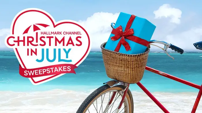 Enter Hallmark Channel’s Christmas in July Sweepstakes daily for a chance to win $5,000 plus fun & festive daily prizes! Come back tomorrow for another chance to win