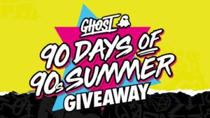 As part of the sweepstakes, GHOST will give away various prizes between 6/1/23 and 8/31/23. There will be 90 instant prize winners and 1 grand prize (JEEP®). The instant prizes will vary from GHOST branded surfboards, skateboards, countertop cooler with product, and energy drinks.