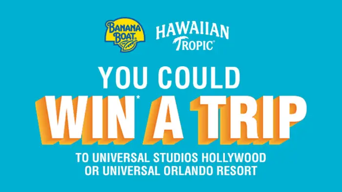 Enter daily for your chance to win a trip for four to either Universal Orlando Resort in Orlando, Florida or Universal Studios Hollywood in Los Angeles, California in the Sun. Fun. Done. Sweepstakes