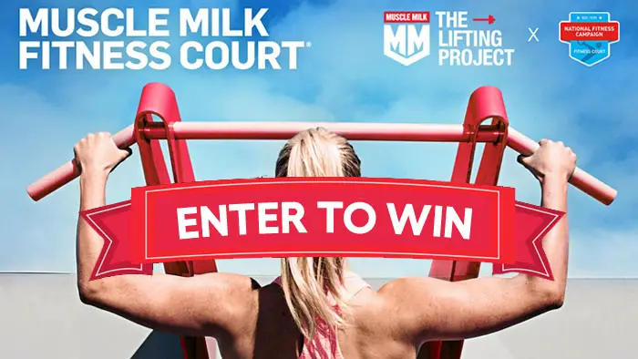 Enter for your chance to win one of fifty (50) Muscle Milk prize packs. Vote on which city you would like Muscle Milk to build an outdoor fitness gym. The available cities to choose from are Los Angeles, Atlanta, or Orlando.
