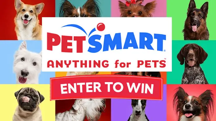 Enter the PetSmart Treats Super Giveaway for your chance to win 10,000, 40,000 or even 100,000 PetSmart Treats membership reward points deposited into your PetSmart Treats Loyalty account. Points may be redeem on any purchase of qualifying products made online and in stores.