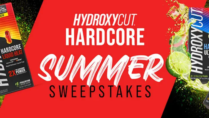 Hydroxycut Hardcore Summer Sweepstakes