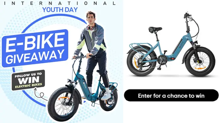 DYU Cycle International Youth Day E-Bike Giveaway