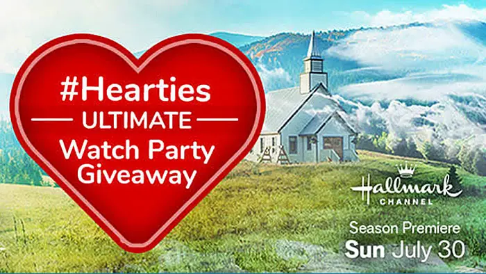 Frndly TV When Calls the Heart - Hearties Ultimate Watch Party Giveaway