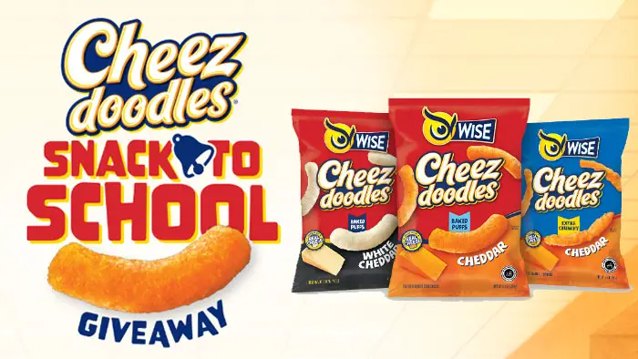 Cheez Doodles Snack to School Sweepstakes