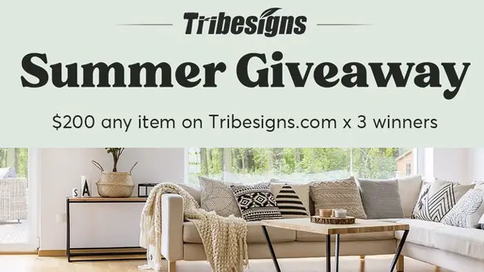 Tribesigns Summer Furniture Giveaway