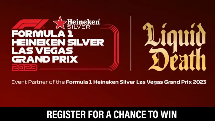 Enter for your chance to win a quiet relaxing trip to the FORMULA 1 LAS VEGAS Grand Prize. The trip includes tickets, airfare and hotel accommodations for two. Enter daily for a better chance of winning.