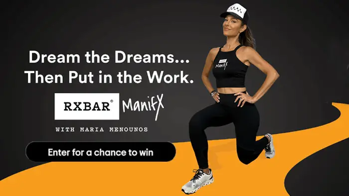 RXBAR ManifX Instant Win Giveaway (450 Prizes, 30 Daily Winners)