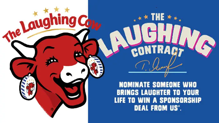 The Laughing Cow is celebrating the everyday people who make you laugh with a sponsorship deal. Your nominee could win The Laughing Contract sweepstakes, winning a year’s supply of cheese and possibly $20,000!