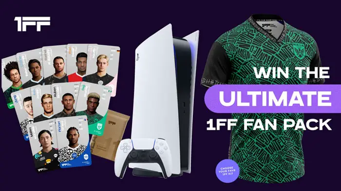 To celebrate the very first season of One Future Football one lucky winner has the chance to win the Ultimate One Future Football fan pack; including a #PS5 Console, a One Future Football team jersey of their choice, and a One Future Football Squad Player Pack.