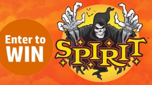 Spirit Halloween is giving away forty (40) $1,000 gift cards to celebrate their 40th anniversary. The giveaway is open to U.S. and Canada residents (excluding Quebec) who are at least 15 years old. 