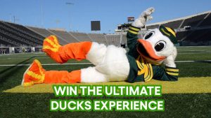Enter for your chance to Win the The Ultimate Ducks Experience in Hawaii #GoDucks that includes round trip airfare, hotel room, and tickets for two the Oregon Ducks’ season opener against the University of Hawaii on August 24, 2024