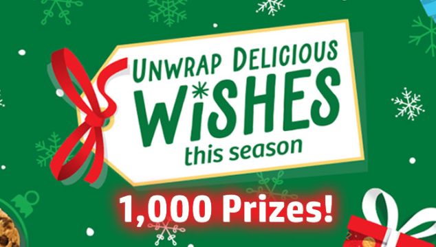 You could win $10,000 in cash plus there are over 1,000 other prizes. Play the NABISCO Delicious Wishes Gift Exchanges Instant Win Game daily for your chance to win