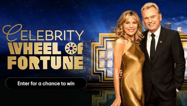 Celebrity Wheel of Fortune $10,000 Giveaway & VIP Celebrity Sweepstakes IV