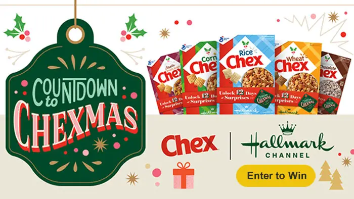 Hallmark Channel's Countdown to Chexmas Sweepstakes