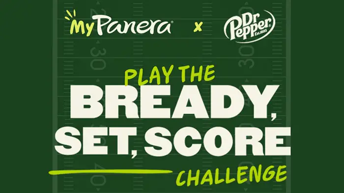MyPanera x Dr Pepper Bready, Set, Score Challenge Instant Win Game
