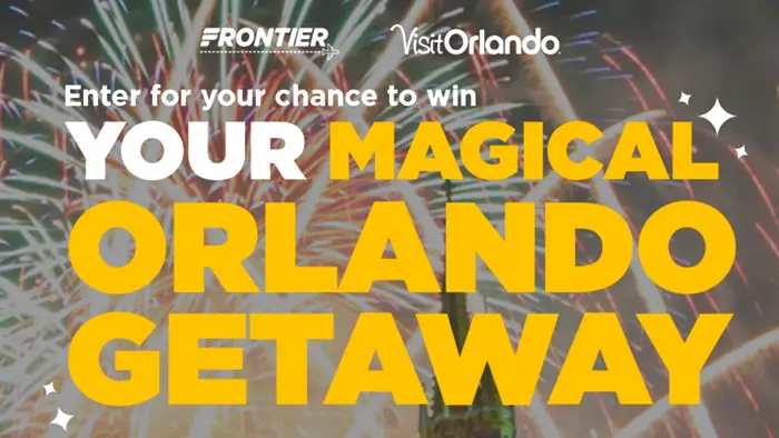 Frontier Airlines Your Magical Orlando Getaway Sweepstakes