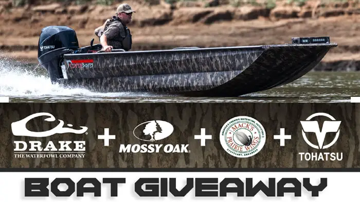 Drake Mossy Oak Boat Giveaway - $24,000 Value!