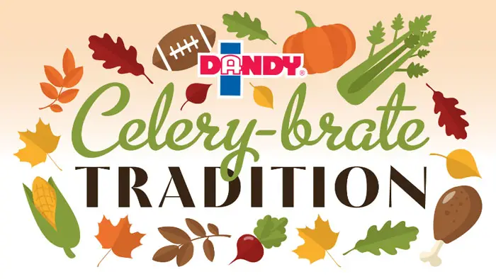 Enter the DudaFresh Celery-brate Tradition Sweepstakes for your chance to win a prize pack perfect for all things fall! One grand prize winner will be selected to receive the ultimate fall prize pack and seven weekly winners will be chosen to receive a $100 Amazon gift card and 4 Dandy coupons!