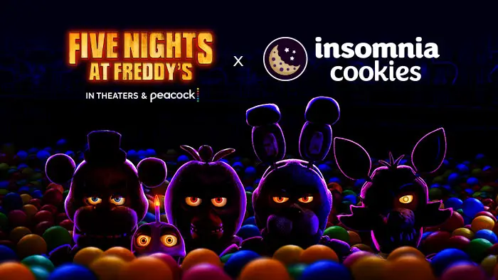 Insomnia Cookies Five Nights at Freddy’s Sweepstakes