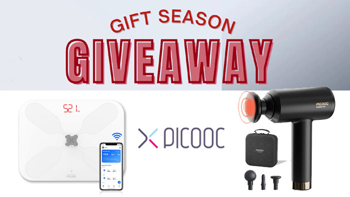 As the gift season is approaching PICOOC is spreading joy and wellness throughout the PICOOC community and giving away some of their most popular fitness and wellness gifts worth over $400. It's their way of supporting your journey towards a healthy and balanced life.