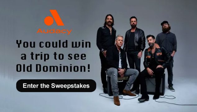 Enter for your chance to win a trip to Nashville to see Old Dominion on New Year's Eve including roundtrip airfare, a 2-night hotel stay and BACKSTAGE passes to meet Old Dominion! Make It Sweet and ring in the new year in Music City, U.S.A.! Old Dominion will be playing in Nashville in an intimate setting on New Year's Eve