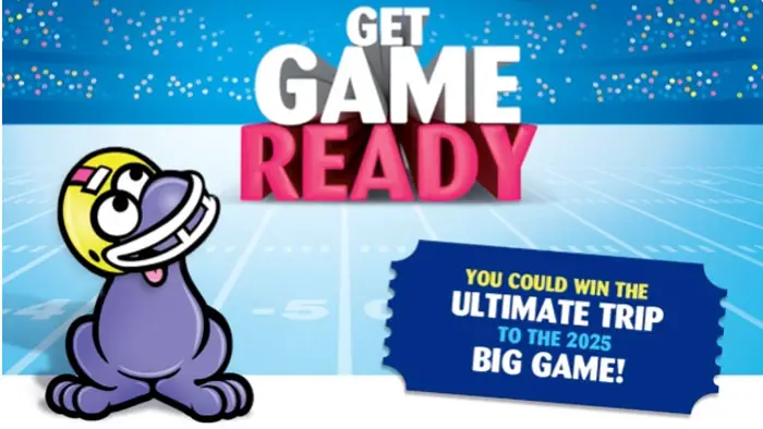 Enter the Nerds Game Day Sweepstakes daily for your chance to WIN a trip to the 2025 Big Game in New Orleans, Louisiana + $15,000 spending money. A grand prize valued over $17,000