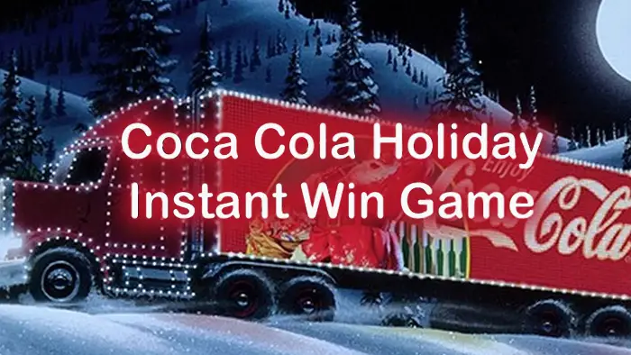 Unlock the Magic of the North Pole with Coca-Cola's Epic Sweepstakes. Play the Coca‑Cola Holiday Instant Win Game daily for your chance to win fun Coca-Cola swag and be entered to win the grand prize, a four-day/three-night trip for two to Rovaniemi, Finland