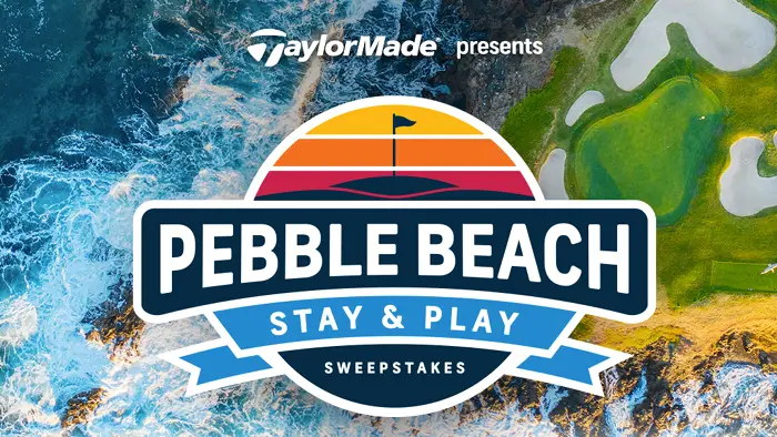 GolfPass x TaylorMade Pebble Beach Stay & Play Sweepstakes