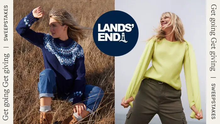 Lands' End Get Going, Get Giving Sweepstakes (Daily Winners)
