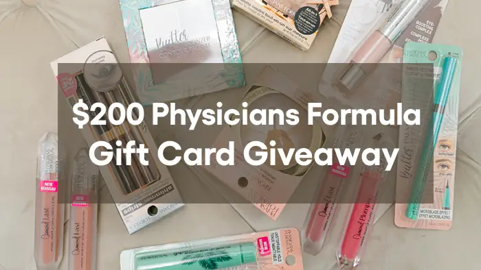 Enter for your chance to win a $200 Physicians Formula Makeup gift card from Walking in Memphis with High Heels (@walkinginmem). Physicians Formula today to give away a $200 e-gift card to one lucky reader to pick out their own favorite makeup products themselves