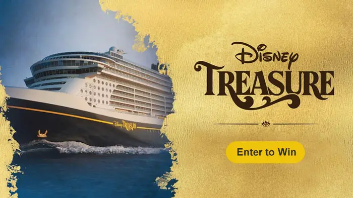 Enter for your chance to win a seven-night Disney Cruise vacation for four. #Disney+ and #D23 are giving you the opportunity to enter for a chance to win a vacation for a party of up to 4 on the Maiden Voyage of the Disney Treasure, the newest ship from Disney Cruise Line. Experience immersive dining, spirited entertainment, extraordinary adult escapes, and Broadway-style shows inspired by Disney, Pixar, Marvel, and Disney Parks attractions. 