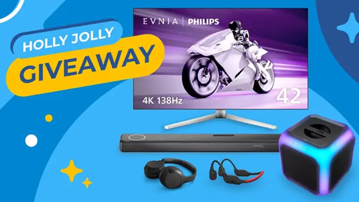 To celebrate the holiday season, Philips Sound and Vision is giving away three (3) ultimate tech bundles with an incredible total prize value of $5000! Enter the Holly Jolly Philips Tech Wonderland Giveaway daily for your chance to win some great prizes.
