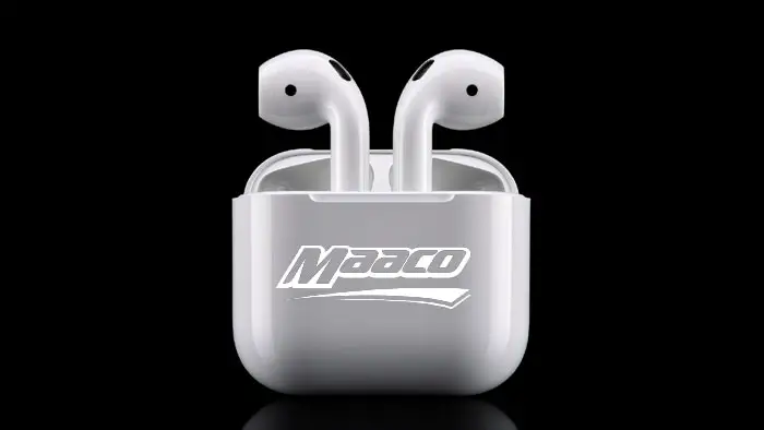 Enter now for your chance to win an exclusive Maaco-branded pair of second-generation AirPods. AirPods feature high-quality sound, voice-activated Siri, with a wireless charging case. Apple's second-generation AirPods feature solid audio quality, good battery life and seamless connectivity with all your Apple devices.
