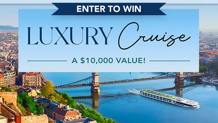 Enter to Win a Scenic Luxury Cruise for Two from Dream Vacations. Picture yourself basking in all-inclusive luxury and exploring the world's most breathtaking destinations! Whether you want to glide down iconic waterways on a river cruise or sail the high seas on a luxury yacht voyage, Scenic provides an unrivaled small-ship experience. Let us help you embark on an adventure like no other.