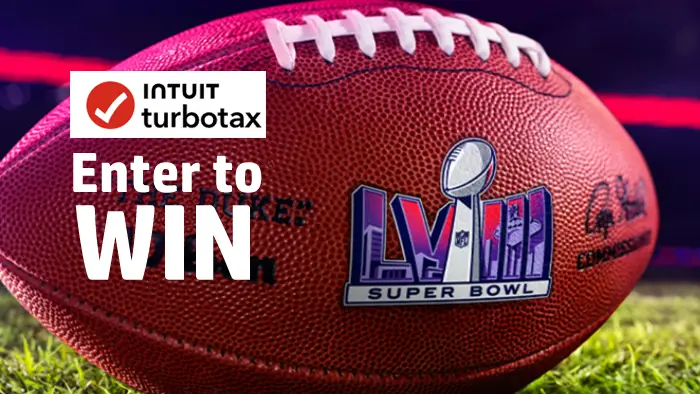 TurboTax Make Your Moves Count Sweepstakes (Super Bowl Trip)