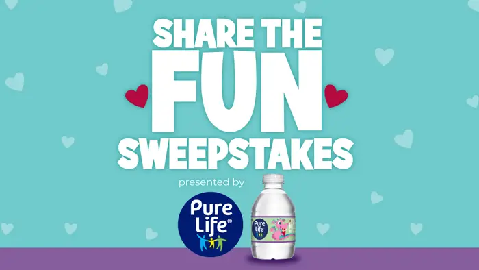 Chuck E. Cheese Pure Life Share the Fun Sweepstakes